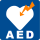 AED(自動体外式除細動器)があります