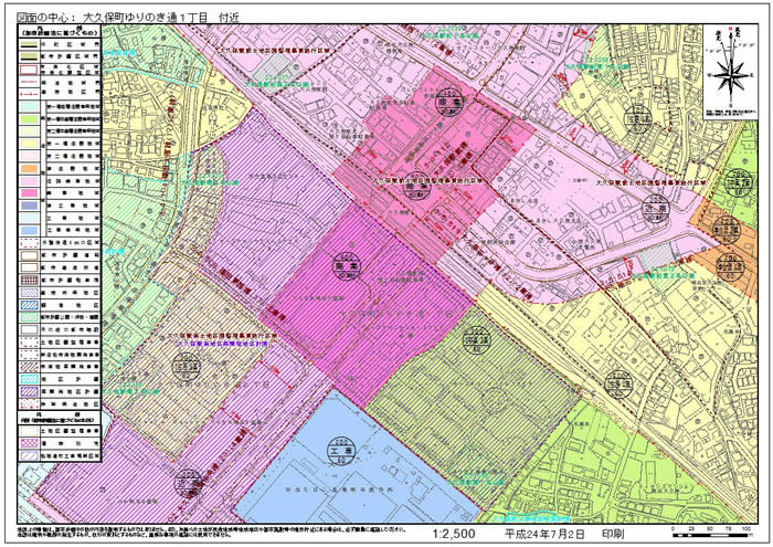 都市計画総括図