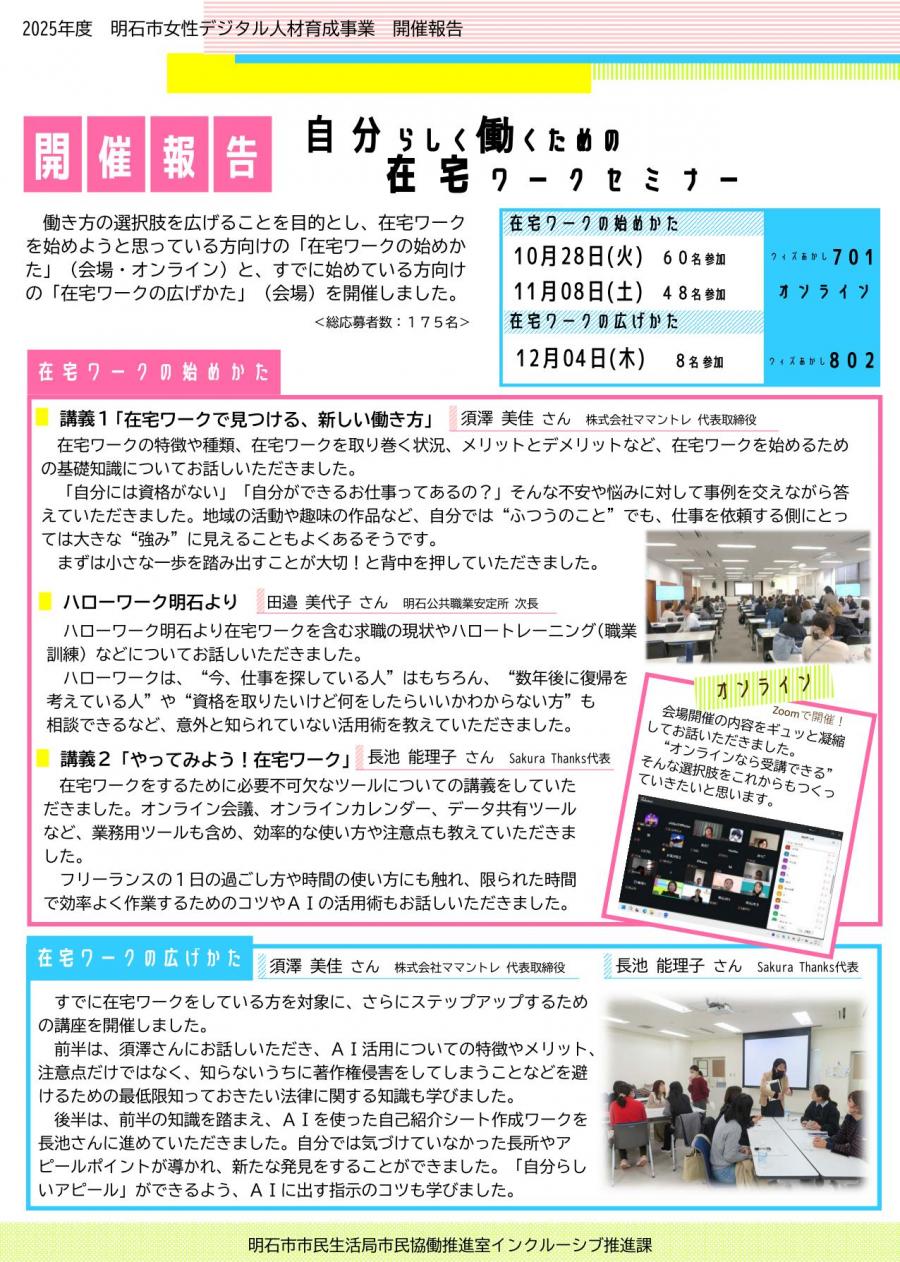 開催報告