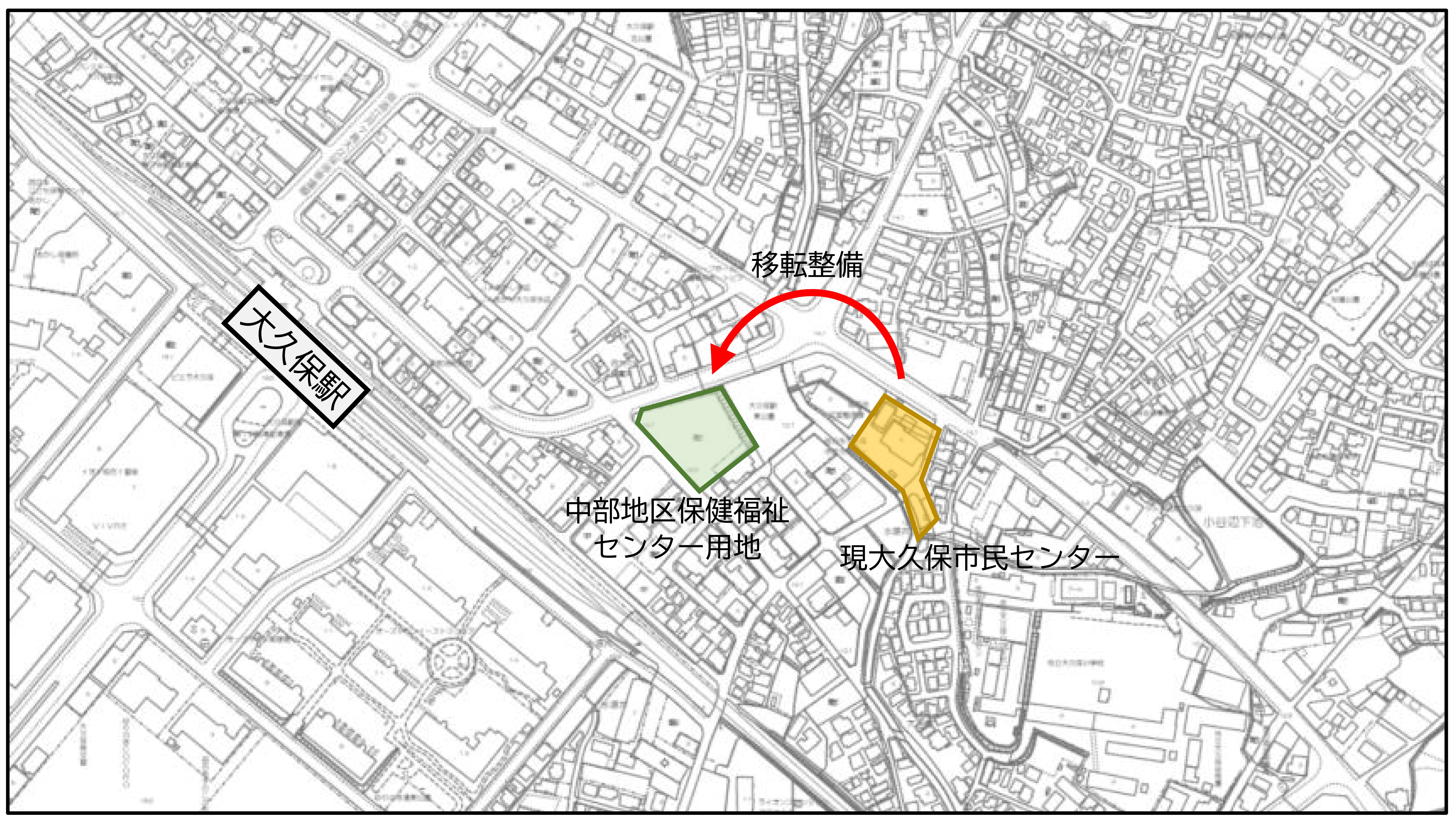 位置図（2025大久保サウンディング）