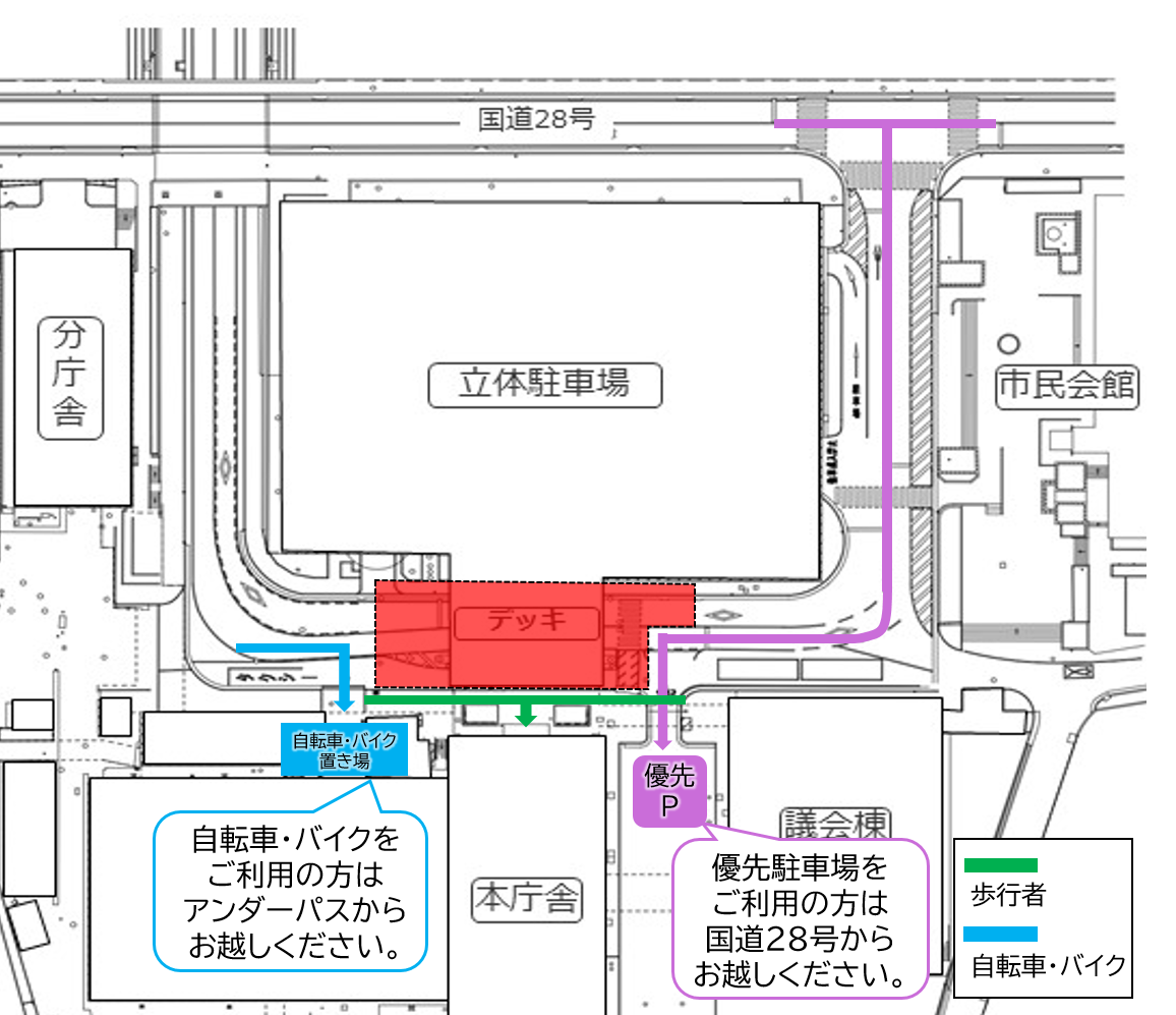 通行止め地図