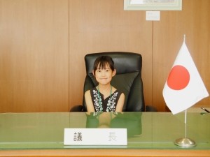 R7低学年議長席