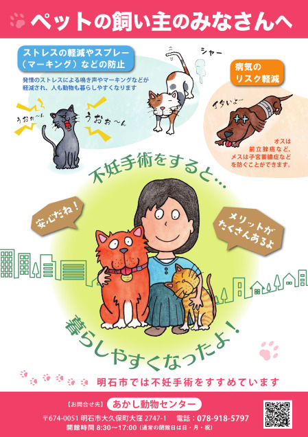 不妊手術チラシ