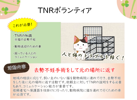TNRボランティア