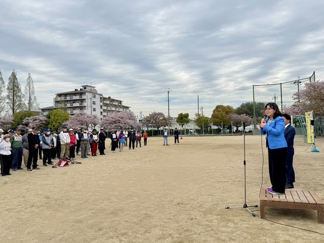 写真：スポーツ大会の様子