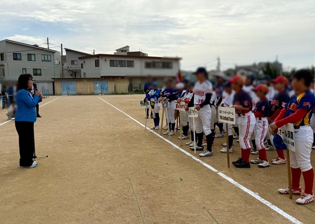 写真：ソフトボール大会