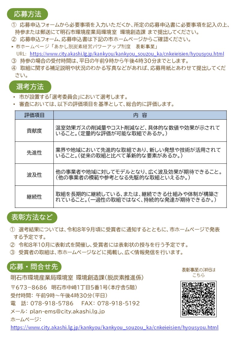 表彰チラシ（裏）