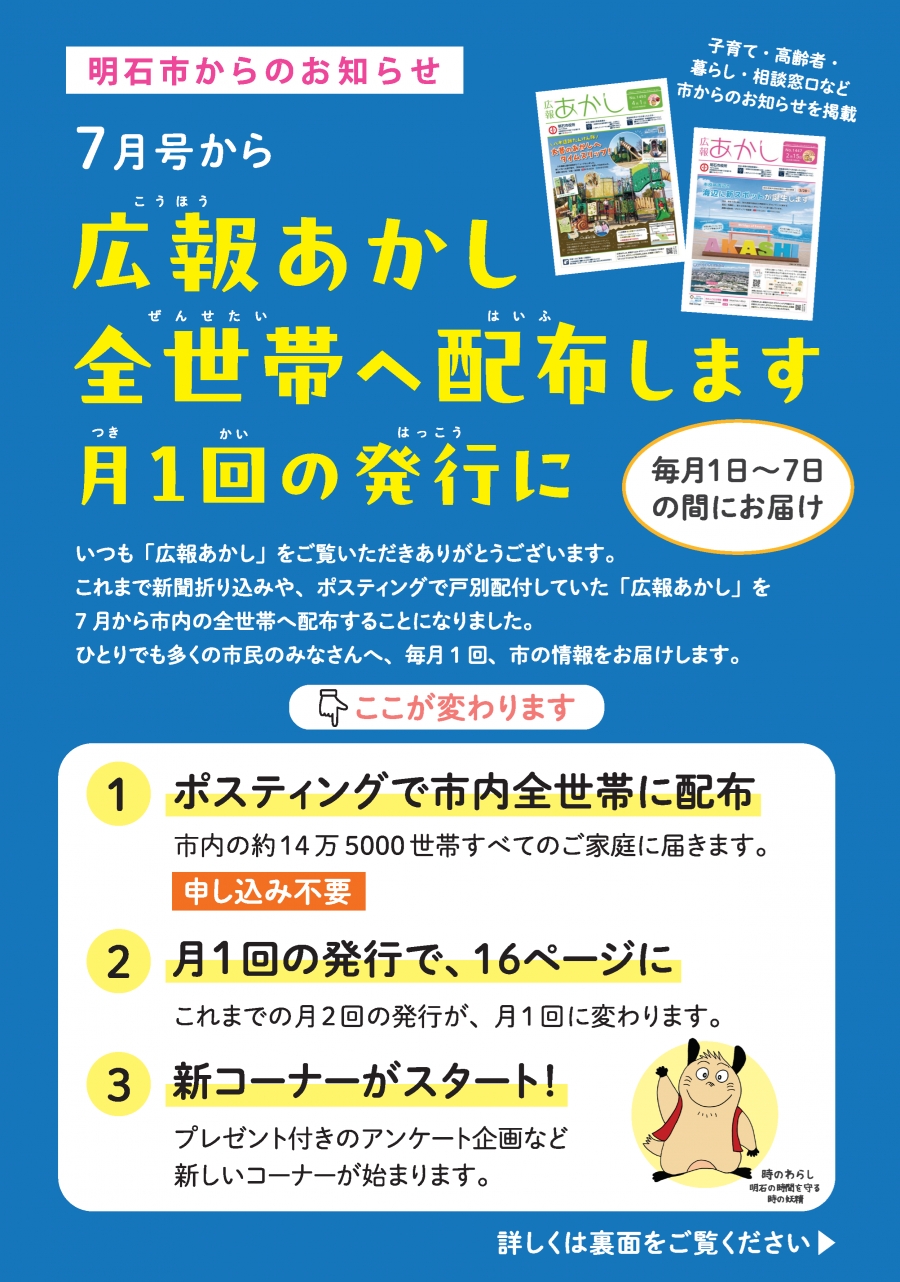 全戸配布チラシ
