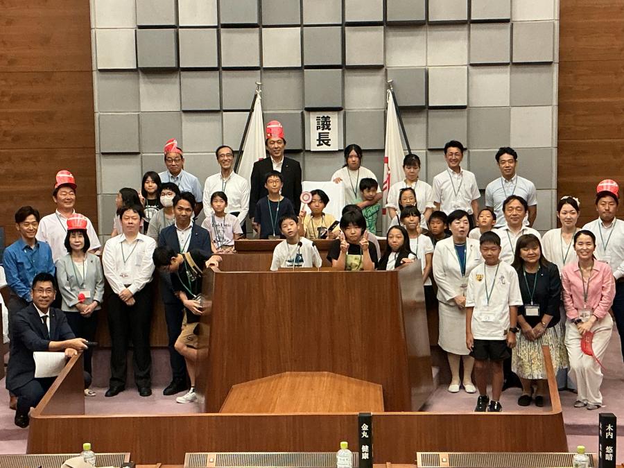  集合写真（高学年の部）